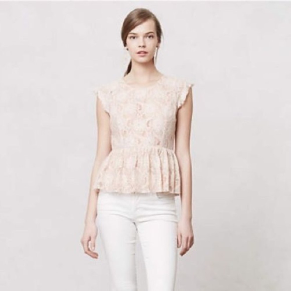 Maeve Katrine Peplum Top